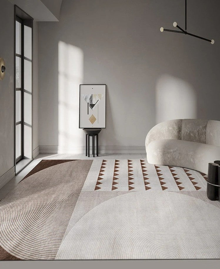 Contemporary Floor Carpets under Sofa, Large Modern Rugs for Sale, Mod –  artworkcanvas