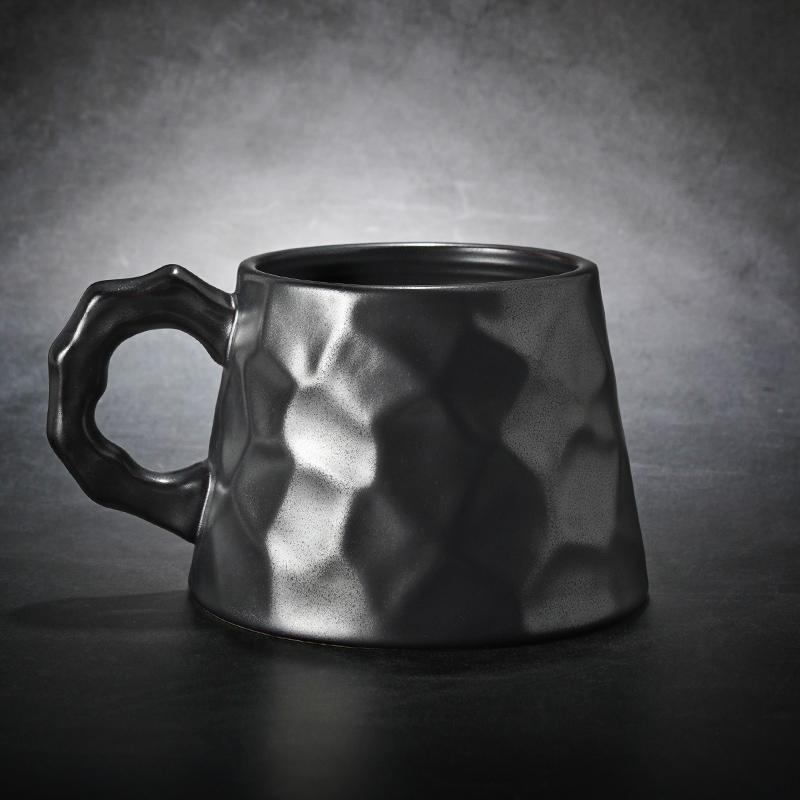 Pottery Coffee Mug, Large Handmade Ceramic Coffee Cup, Large Capacity – Art  Painting Canvas