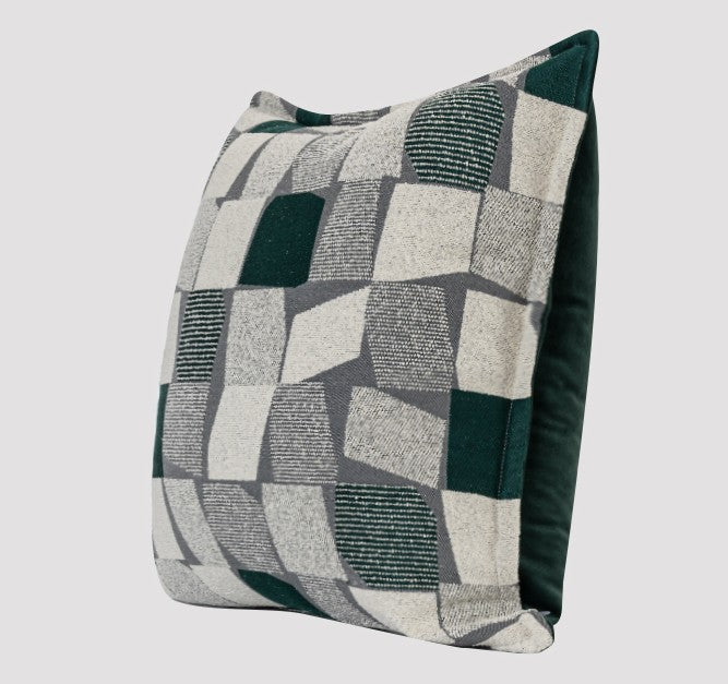 Large Modern Decorative Pillows for Sofa, Geometric Contemporary