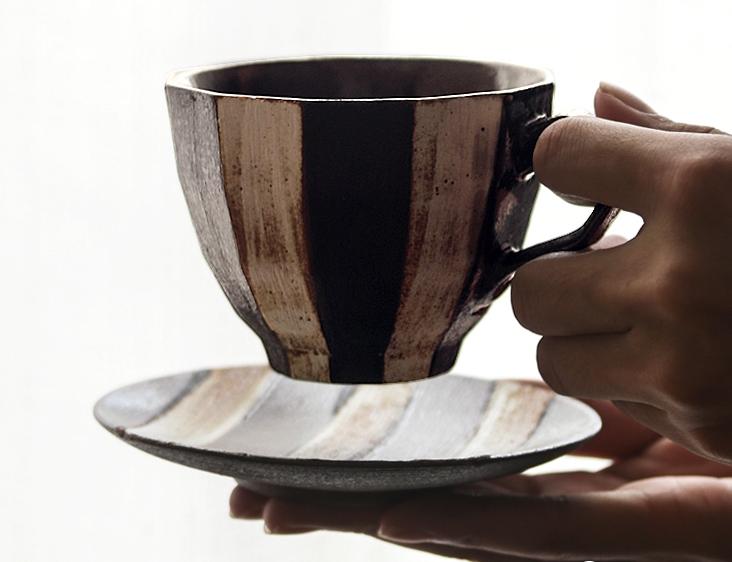 Coffee Cup Ceramic Plate, Coffee Cup Latte Ceramic