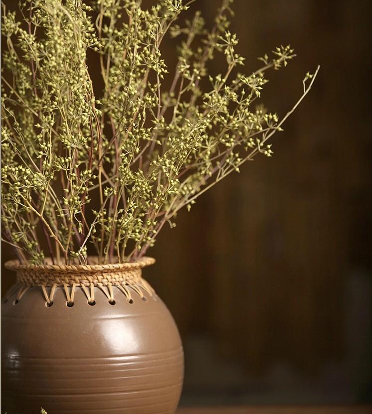 Dried Babys Breath Bunch, Gypsophila, GYP, Wedding Mason Jar