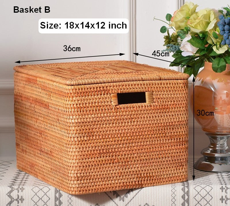 Using Storage Baskets to Boost Organization - Rectangular Storage Bask –  Art Painting Canvas