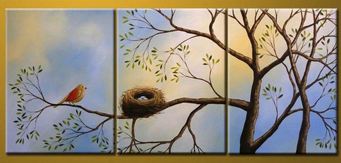 canvas paintings for beginners birds