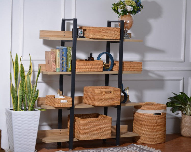 Storage Basket for Shelves, Rectangle Storage Basket for Toys, Storage