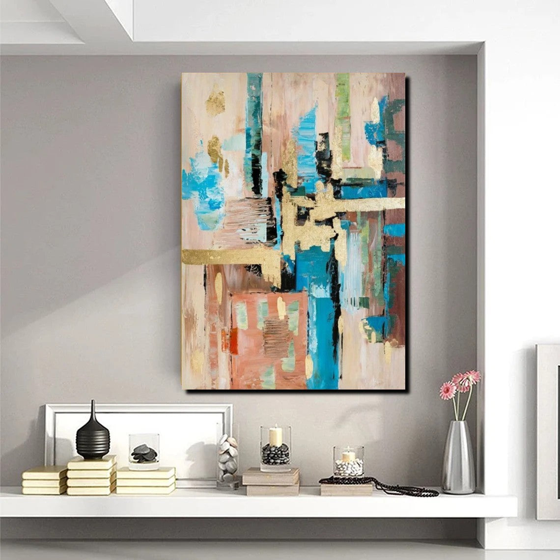 A New Type of Abstract Wall Painting,contemporary Wall Art,impasto