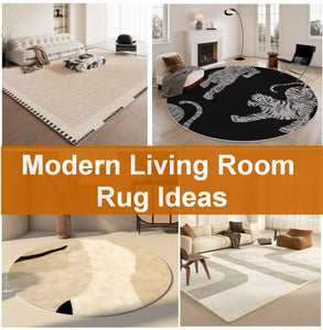 Extra Large Modern Rugs for Living Room, Dining Room Rug Placement Ideas, Geometric Modern Rugs, Contemporary Modern Rugs for Bedroom, Modern Round Rugs