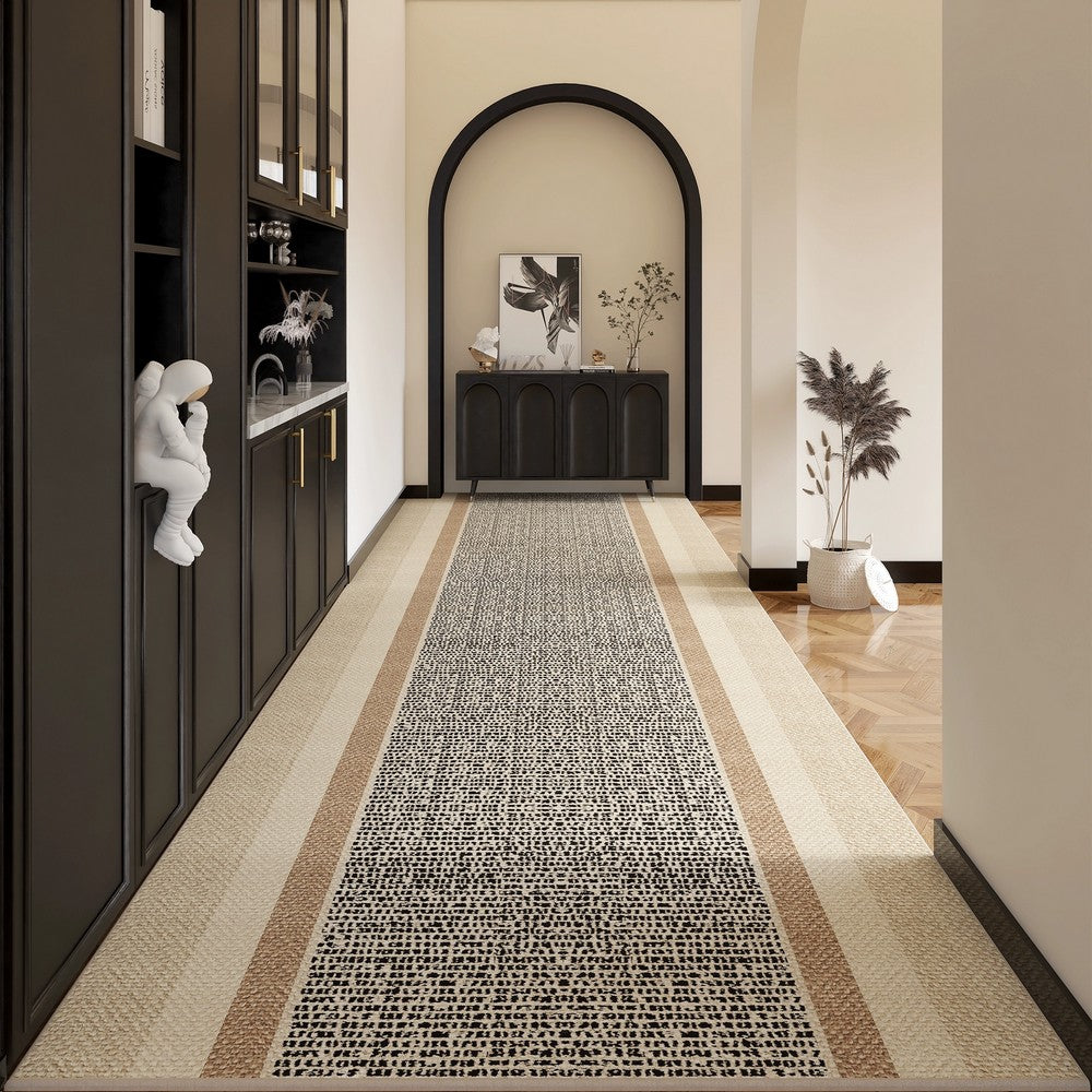 Extra Long Hallway Runners, Contepmorary Runner Rugs, Non Slip Modern Long Hallway Runners, Long Narrow Runner Rugs, Modern Entryway Runner Rug Ideas-Art Painting Canvas