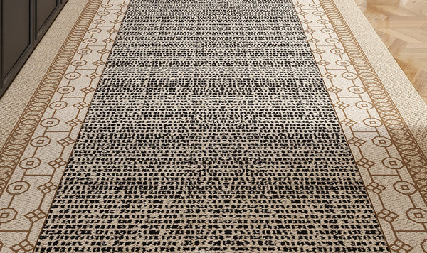 Non Slip Modern Long Hallway Runners, Extra Long Hallway Runners, Contepmorary Runner Rugs, Long Narrow Runner Rugs, Modern Entryway Runner Rug Ideas-Art Painting Canvas