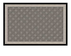 Mid Century Area Rugs for Living Room, Abstract Contemporary Rugs for Bedroom, Modern Carpets for Office, Dining Room Floor Rugs, Elegant Modern Area Rugs under Sofa-Art Painting Canvas