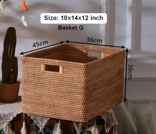 Storage Baskets for Toys, Rectangular Storage Basket for Shelves, Storage Basket with Lid, Storage Baskets for Bathroom, Storage Baskets for Clothes-Art Painting Canvas