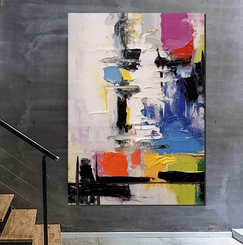 Wall Art Paintings, Simple Modern Art, Buy Paintings Online, Simple Abstract Painting, Large Paintings for Bedroom-Art Painting Canvas