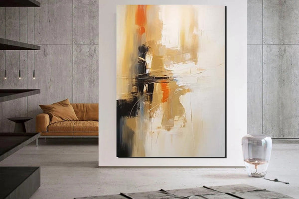 Dining Room Wall Art Paintings, Simple Modern Art, Wall Art Paintings, Buy Paintings Online, Simple Abstract Painting, Large Paintings for Bedroom-Art Painting Canvas