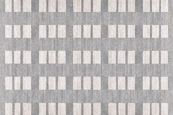 Dining Room Floor Rug, Large Gray Floor Rugs for Living Room, Modern Floor Rugs for Bedroom, Extra Large Geometric Modern Rugs for Office-Art Painting Canvas