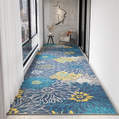 Simple Modern Long Hallway Runners, 20 Feet Entryway Runner Rug Ideas, 30 Feet Long Narrow Runner Rugs, Entrance Hallway Runners, Kitchen Runner Rugs-Art Painting Canvas