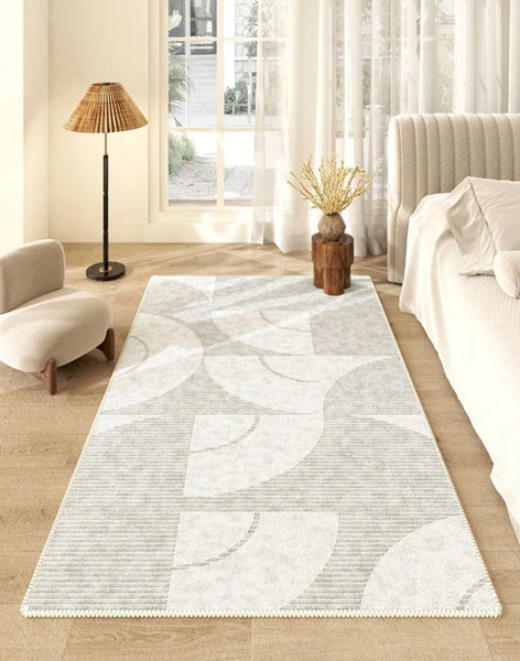 Geometric Modern Rug Placement Ideas for Living Room, Modern Rug Ideas for Bedroom, Contemporary Area Rugs for Dining Room-Art Painting Canvas