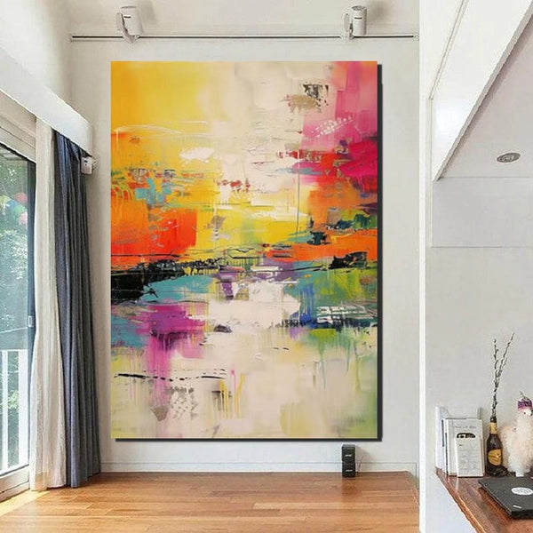 Hand Painted Acrylic Painting, Acrylic Painting for Living Room, Extra Large Wall Art Painting, Modern Contemporary Abstract Artwork, Buy Paintings Online-Art Painting Canvas