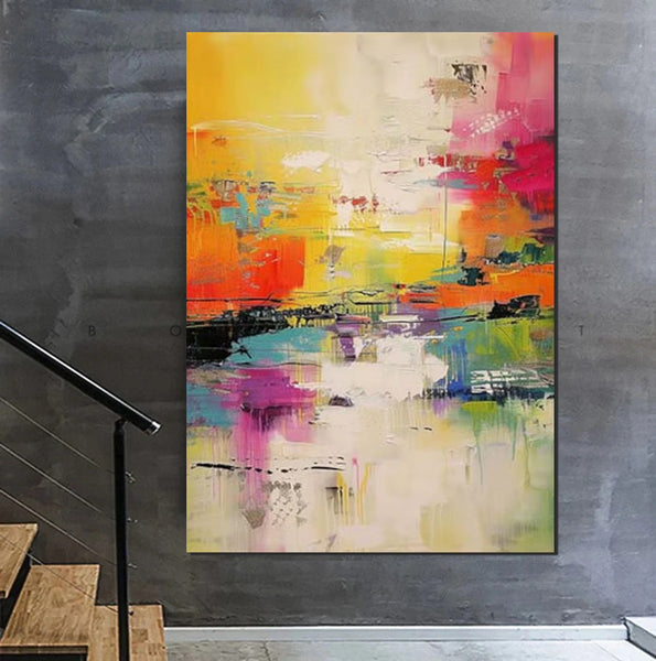 Hand Painted Acrylic Painting, Acrylic Painting for Living Room, Extra Large Wall Art Painting, Modern Contemporary Abstract Artwork, Buy Paintings Online-Art Painting Canvas