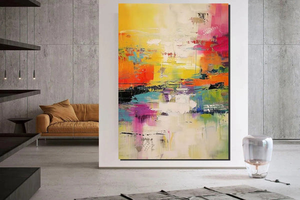 Hand Painted Acrylic Painting, Acrylic Painting for Living Room, Extra Large Wall Art Painting, Modern Contemporary Abstract Artwork, Buy Paintings Online-Art Painting Canvas