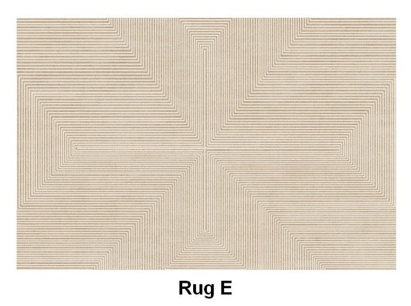 Geometric Floor Carpets, Bedroom Modern Rugs, Modern Living Room Area Rugs, Soft Modern Rugs under Coffee Table, Modern Rugs for Dining Room Table-Art Painting Canvas