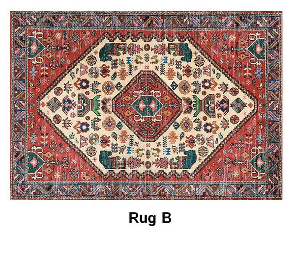 Persain Rugs for Dining Room, Oversized Area Rugs for Living Room, Extra Large Vintage Persian Rugs, Antique Persian Rug, Vintage Rugs for Bedroom-Art Painting Canvas