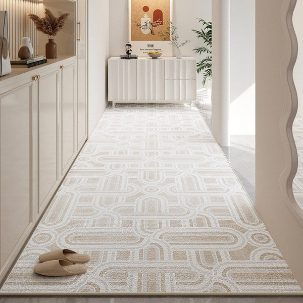 Modern Long Hallway Runners, Extra Long Narrow Runner Rugs, Easy Care Entrance Hallway Runners, Long Hallway Runners, Entryway Runner Rug Ideas, Washable Kitchen Runner Rugs-Art Painting Canvas