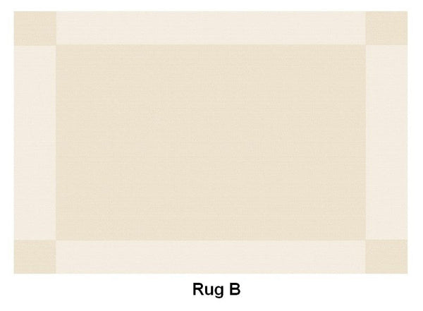 Unique Contemporary Modern Rugs, Large Cream Color Geometric Carpets, Abstract Modern Rugs for Living Room, Soft Modern Rugs under Dining Room Table-Art Painting Canvas