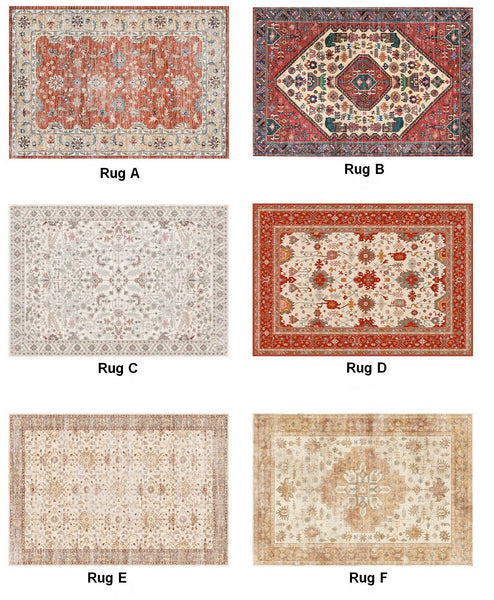 Oversized Area Rugs for Living Room, Extra Large Vintage Persian Rugs, Antique Persian Rug, Vintage Rugs for Bedroom, Persain Rugs for Dining Room-Art Painting Canvas