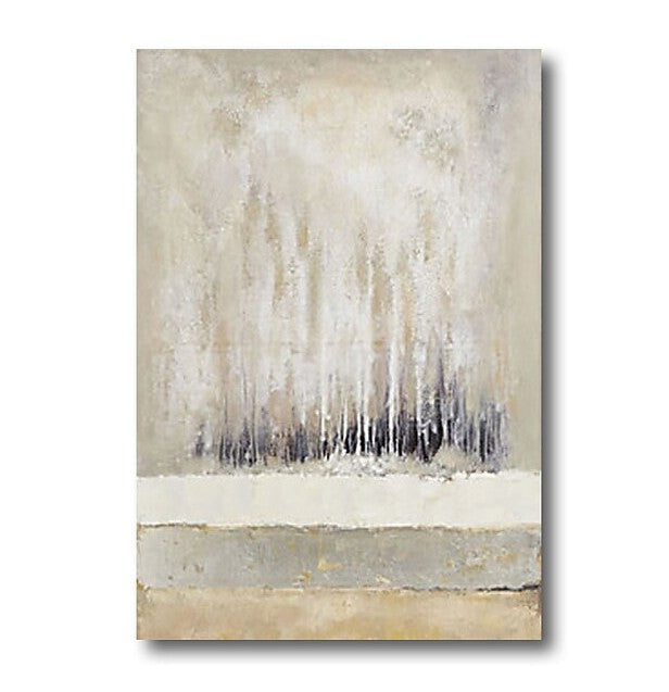 Simple Modern Acrylic Paintings, Forest Tree Painting, Canvas Painting Landscape, Abstract Landscape Painting, Paintings for Living Room-Art Painting Canvas