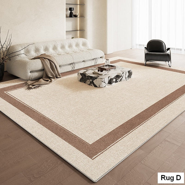 Simple Abstract Rugs for Living Room, Bedroom Floor Rugs, Contemporary Abstract Rugs for Dining Room, Modern Rug Ideas for Living Room-Art Painting Canvas