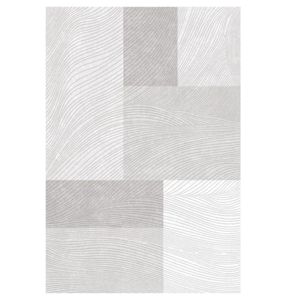 Abstract Modern Rugs for Living Room, Modern Rugs under Dining Room Table, Contemporary Modern Rugs Next to Bed, Simple Grey Geometric Carpets for Sale-Art Painting Canvas