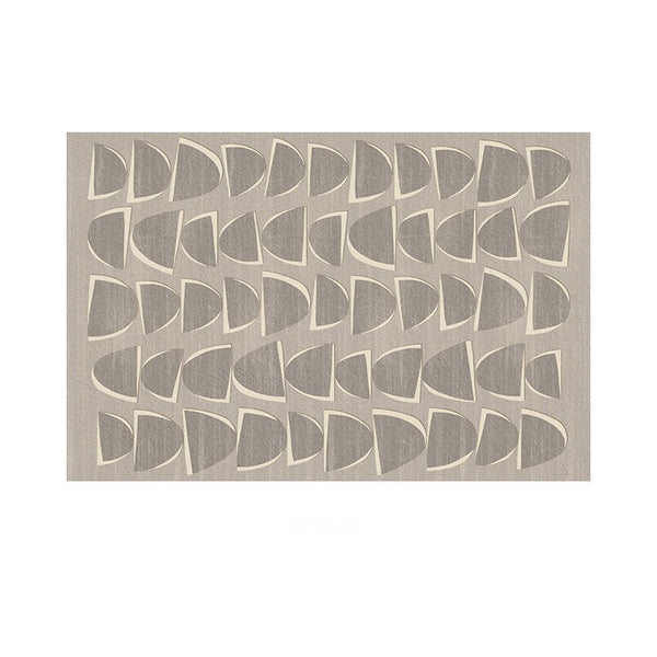 Modern Rugs for Bedroom, Modern Rugs for Dining Room, Large Modern Rugs for Living Room, Abstract Geometric Modern Rugs-Art Painting Canvas