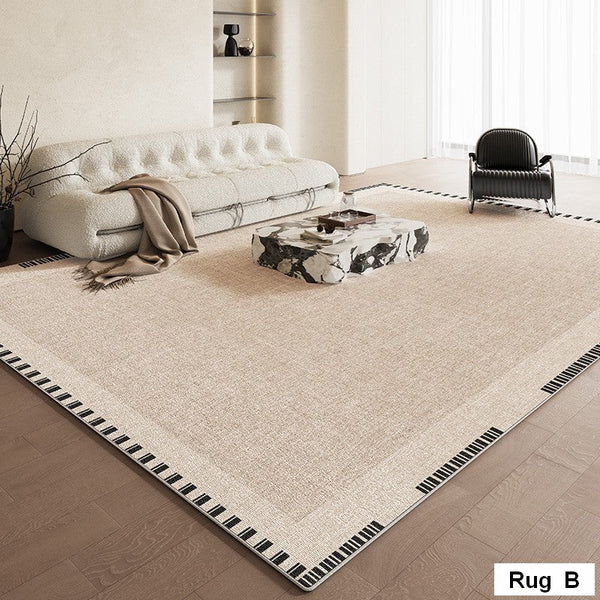 Modern Rug Ideas for Living Room, Contemporary Abstract Rugs for Dining Room, Simple Abstract Rugs for Living Room, Bedroom Floor Rugs-Art Painting Canvas