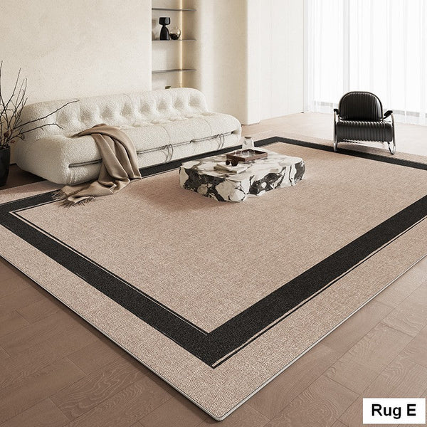 Modern Rug Ideas for Living Room, Contemporary Abstract Rugs for Dining Room, Simple Abstract Rugs for Living Room, Bedroom Floor Rugs-Art Painting Canvas