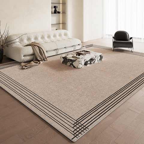 Living Room Modern Rug Ideas, Contemporary Abstract Rugs for Dining Room, Simple Abstract Rugs for Living Room, Bedroom Floor Rugs-Art Painting Canvas