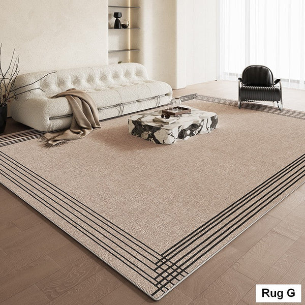 Geometric Abstract Rugs for Living Room, Contemporary Abstract Rugs for Dining Room, Bedroom Floor Rugs, Modern Rug Ideas for Living Room-Art Painting Canvas