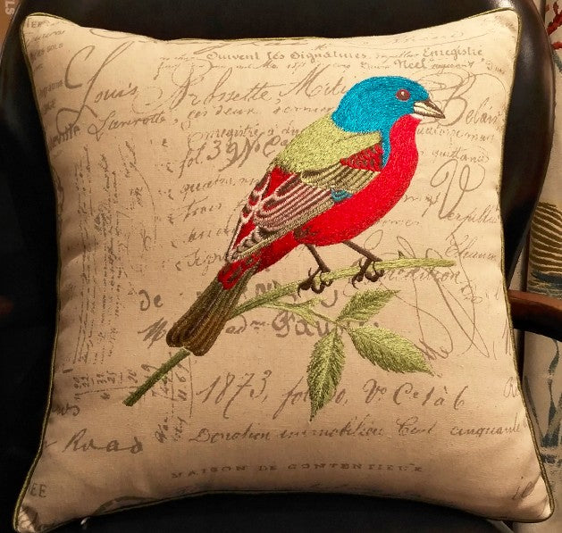 Decorative bird throw pillows best sale