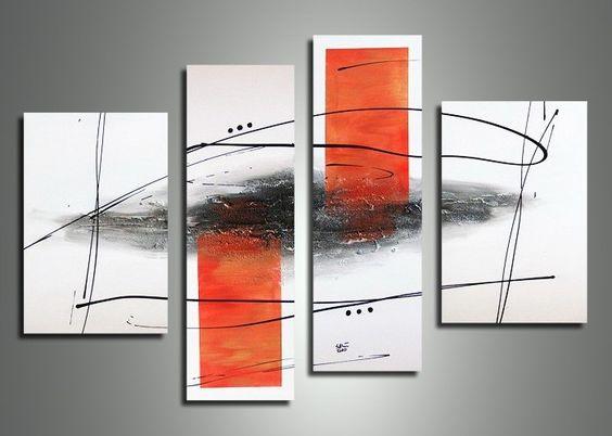 Acrylic Painting Abstract, Modern Wall Art Painting, Contemporary Wall ...