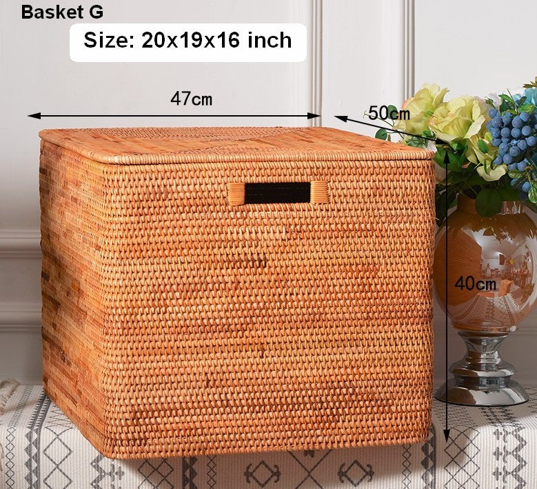 Using Storage Baskets to Boost Organization - Rectangular Storage Bask –  Art Painting Canvas