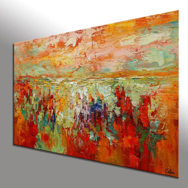 Custom Abstract Artwork, Canvas Painting, Abstract Landscape Painting, Modern Art Painting-Art Painting Canvas