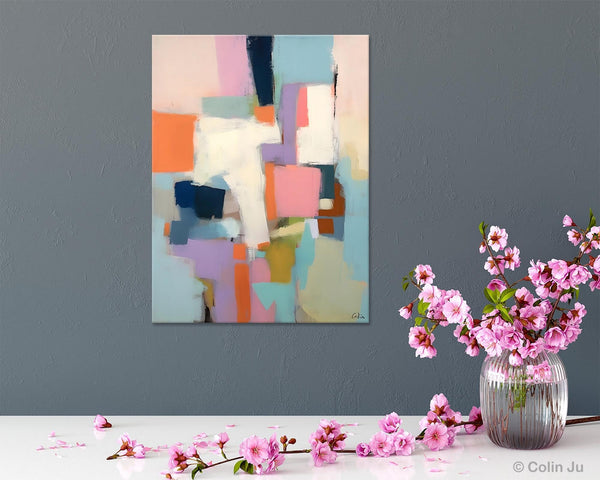 Extra Large Modern Wall Art, Acrylic Painting on Canvas, Contemporary Painting, Canvas Paintings for Dining Room, Original Abstract Painting-Art Painting Canvas