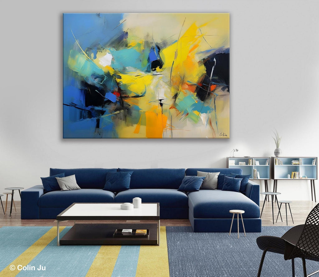 Large Canvas Paintings for Sale, Hand Painted Canvas Art, Acrylic Art – Art  Painting Canvas