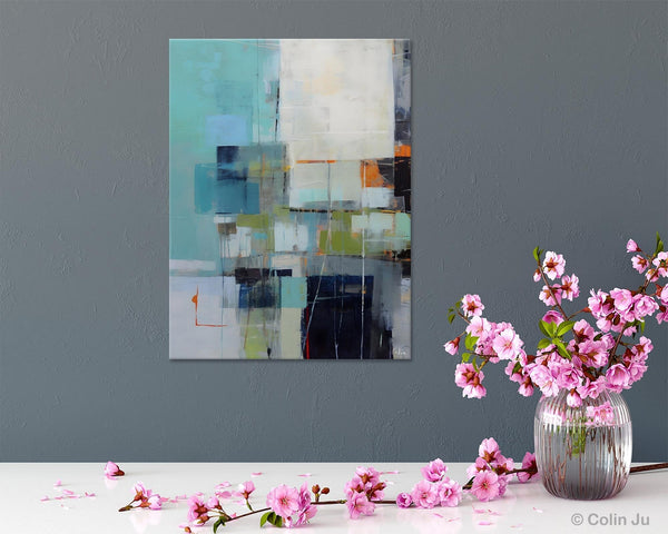 Canvas Paintings for Dining Room, Extra Large Modern Wall Art, Acrylic Painting on Canvas, Contemporary Painting, Original Abstract Painting-Art Painting Canvas