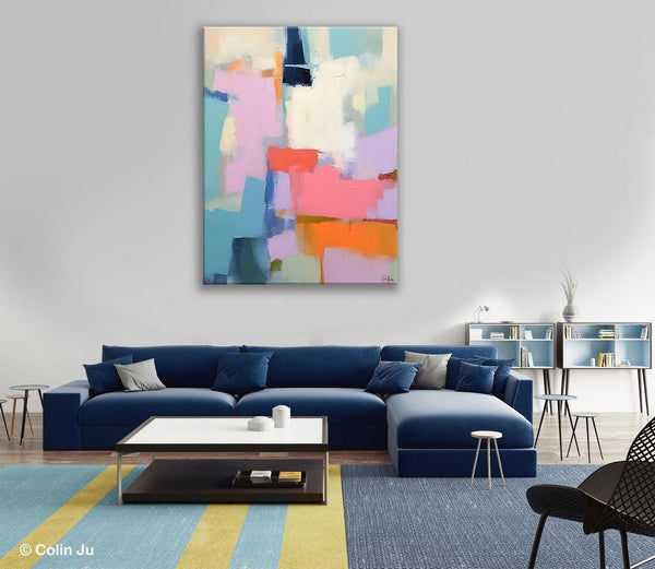 Contemporary Paintings on Canvas, Large Wall Art Painting for Dining Room, Original Abstract Wall Art, Oversized Abstract Wall Art Paintings-Art Painting Canvas