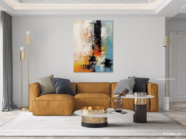 Contemporary Wall Art Paintings, Hand Painted Canvas Art, Original Abstract Art, Modern Acrylic Paintings, Large Paintings for Living Room-Art Painting Canvas