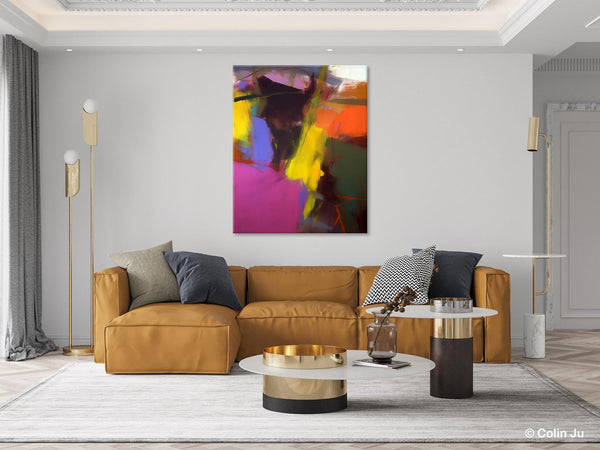 Abstract Paintings for Sale, Modern Wall Art for Living Room, Contemporary Acrylic Paintings, Original Abstract Art, Abstract Art on Canvas-Art Painting Canvas