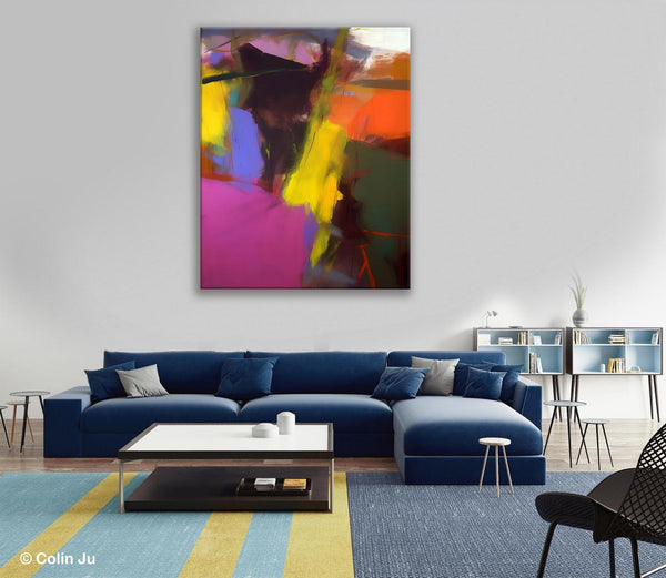 Abstract Paintings for Sale, Modern Wall Art for Living Room, Contemporary Acrylic Paintings, Original Abstract Art, Abstract Art on Canvas-Art Painting Canvas