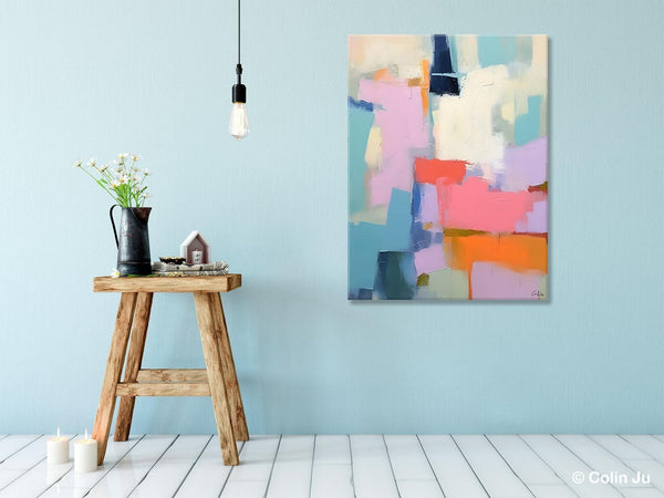 Contemporary Paintings on Canvas, Large Wall Art Painting for Dining Room, Original Abstract Wall Art, Oversized Abstract Wall Art Paintings-Art Painting Canvas