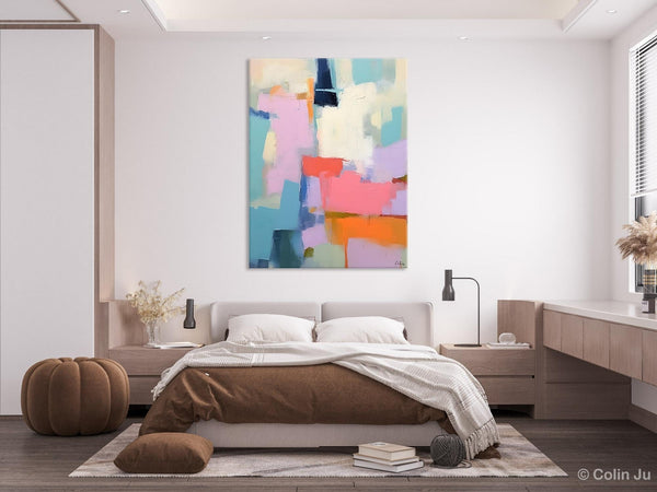 Contemporary Paintings on Canvas, Large Wall Art Painting for Dining Room, Original Abstract Wall Art, Oversized Abstract Wall Art Paintings-Art Painting Canvas