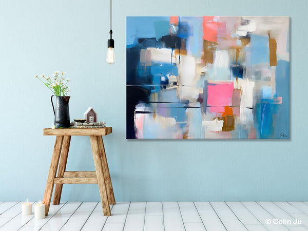 Large Wall Art Paintings, Simple Canvas Art, Contemporary Painting on Canvas, Original Canvas Wall Art for sale, Simple Abstract Paintings-Art Painting Canvas