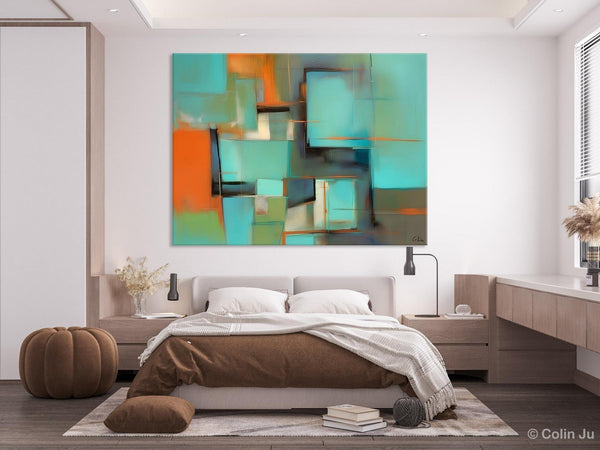 Large Canvas Art Painting for Bedroom, Huge Modern Abstract Paintings, Hand Painted Original Canvas Wall Art, Contemporary Acrylic Paintings-Art Painting Canvas